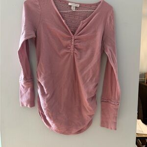 Women’s Maternity Long Sleeve Shirt  Bundle Size Medium